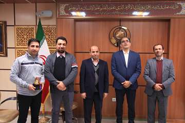 تجلیل از تیم های ورزشی کارمندان